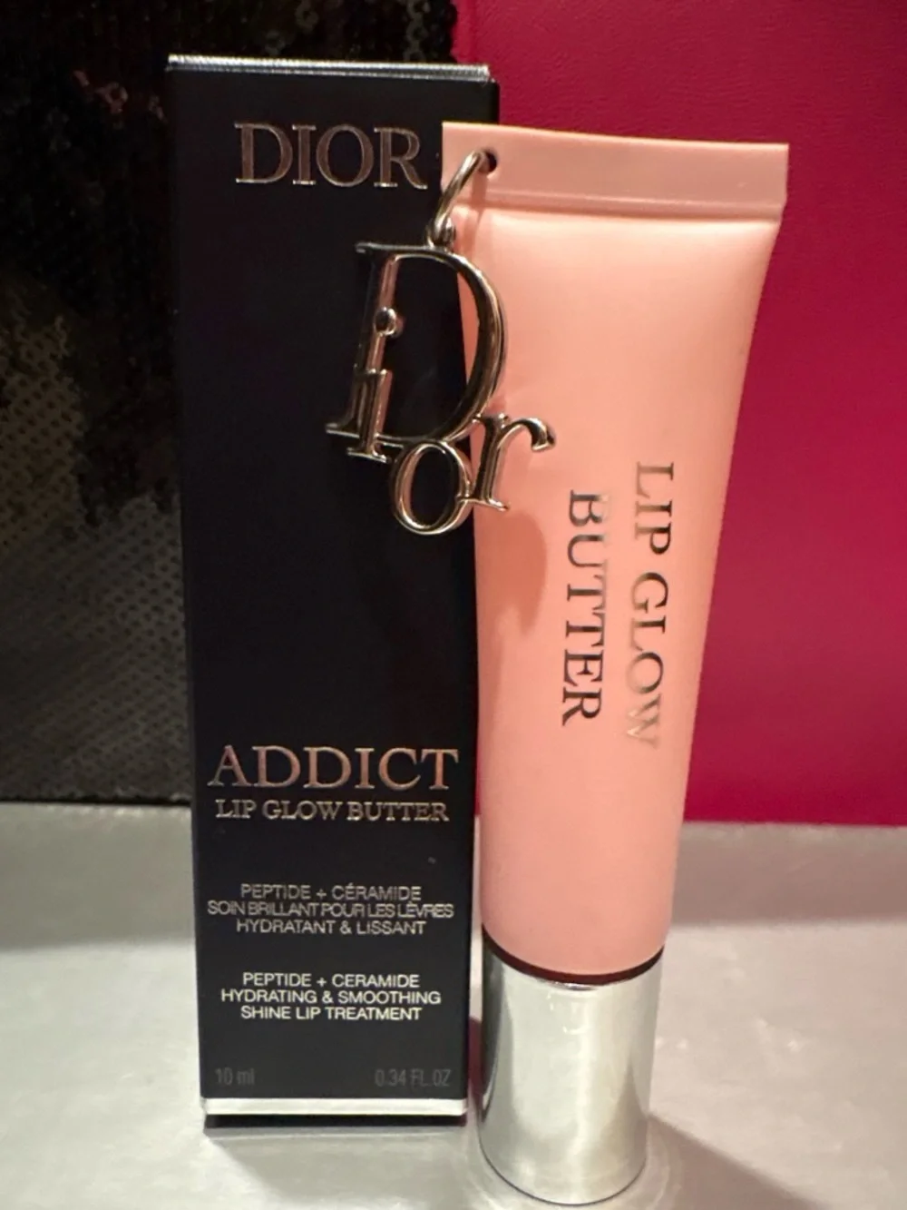 Dior Lip Glow Butter Sheer Pink Hydrating Balm